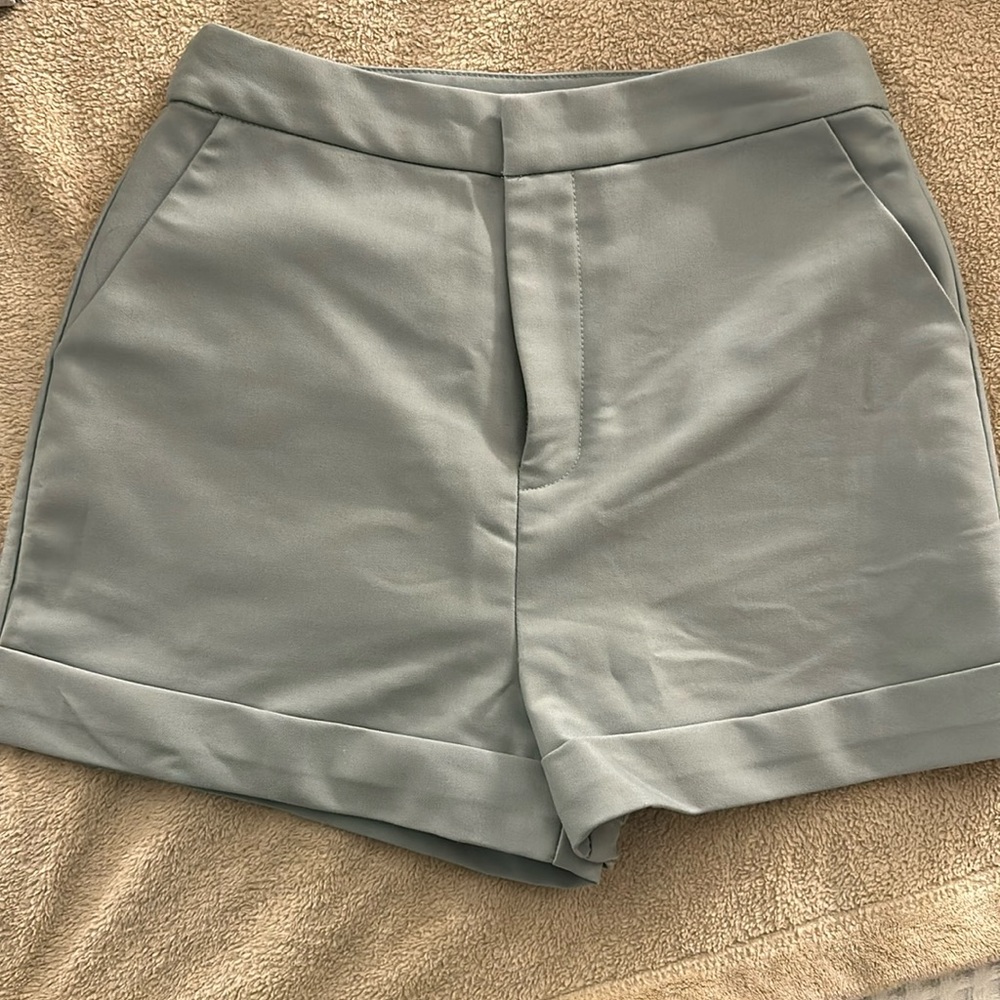 Endless Rose Light Blue Tailored Short
